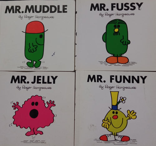 Mr. Muddle/Fussy/Jelly/Funny by Roger Hangreaves