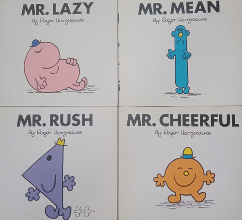 Mr. Lazy/Mean/Rush/Cheerful by Roger Hangreaves