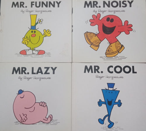Mr. Funny/Noisy/Lazy/Cool by Roger Hangreaves