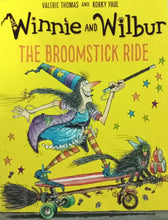 Load image into Gallery viewer, Winnie and Wilbur the Broomstick Ride by Valerie Thomas