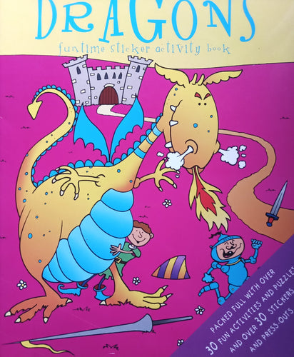 Dragons Funtime Sticker Activity Book