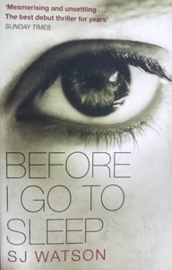 Before i Go To Sleep By Sj Watson