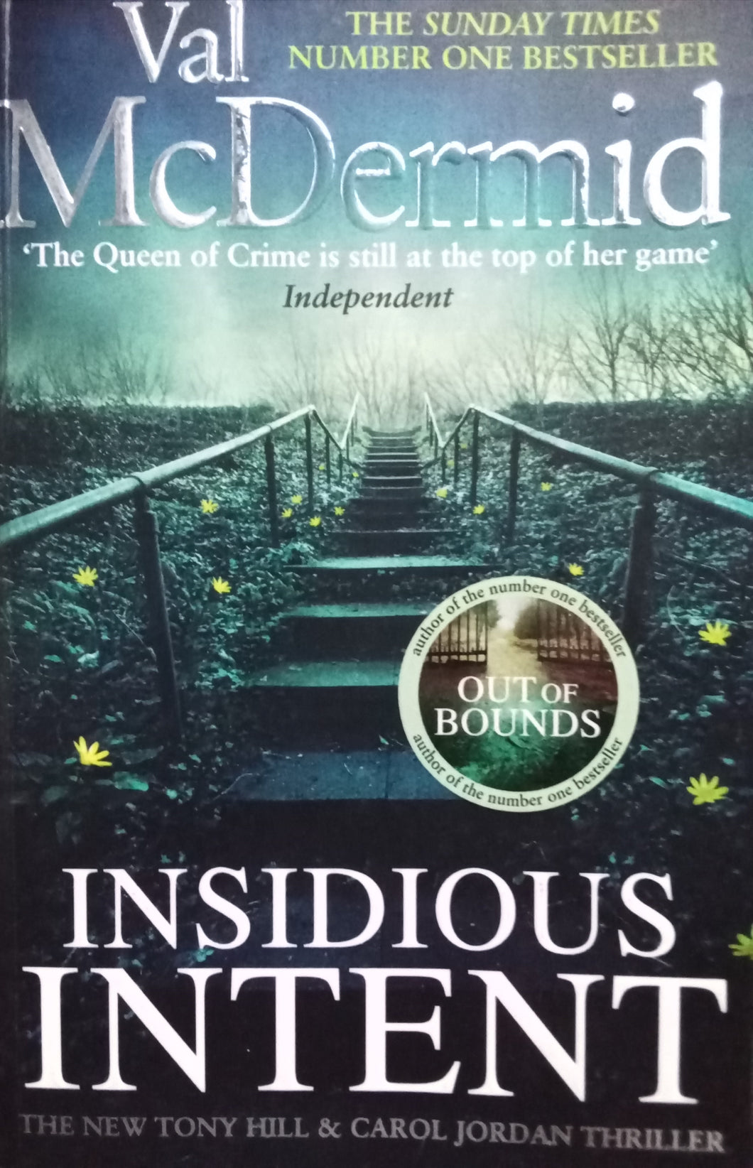 Insidious intent By Val Mcdermid