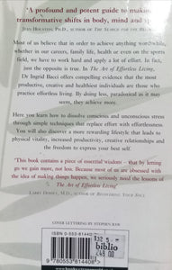 The Art of Effortless Living By ingrid bacci ph.D