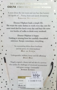 Eleanor oliphant is completely fine By Gail Honeyman