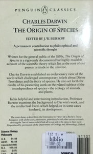 The Origin of species By Charles Darwin