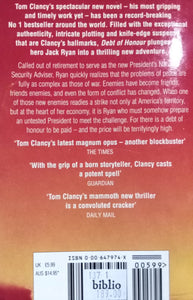 Debt of Honour By Tom Clancy