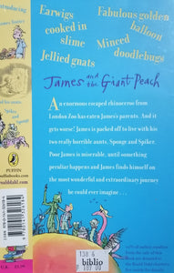 James and the Giant peach By Roald Dahl