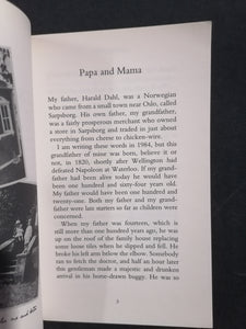 Boy tales of childhood By Roald Dahl