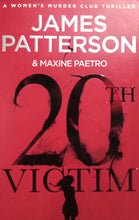 Load image into Gallery viewer, 20 victim By james patterson &amp; Maxine paetro