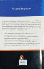 Load image into Gallery viewer, Ne Penguin Dictionaof Abbreviations 12F