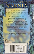 Load image into Gallery viewer, The Chronicle Of Narnia The Last Battle by C.S. Lewis