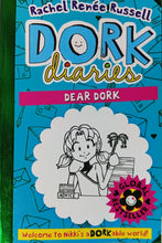 Load image into Gallery viewer, Dork Diaries Dear Dork by Rachel Renee Russell