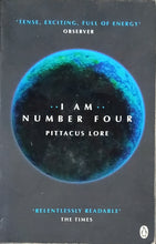 Load image into Gallery viewer, I Am Number Four by Pittacus Lore 12F