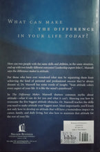 Load image into Gallery viewer, The Difference Maker By John C. Maxwell - Books for Less Online Bookstore