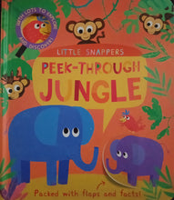 Load image into Gallery viewer, Little Snappers Peek Through Jungle - Books for Less Online Bookstore