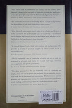 Load image into Gallery viewer, The 21 Irrefutable Law Of Leadership By John C. Maxwell - Books for Less Online Bookstore