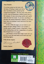 Load image into Gallery viewer, A Series Of Unfortunate Events Book 2 The Reptile Room by Lemony Snicket