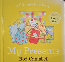 Load image into Gallery viewer, My Presents A Lift The Flap book  By Rod Campbell - Books for Less Online Bookstore