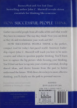 Load image into Gallery viewer, How Successful People Think By John C. Maxwell - Books for Less Online Bookstore