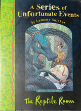 Load image into Gallery viewer, A Series Of Unfortunate Events Book 2 The Reptile Room by Lemony Snicket