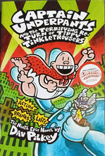 Load image into Gallery viewer, Captain Underpants And The Terrifiying re-turn of Tippy Tingkletousers by Dav Pilkey 13F