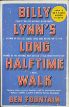 Load image into Gallery viewer, Billy Lynn's Long Halftime Walk by Ben Fountain 12F