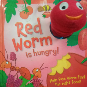 Red Worm Is Hungry! 'Puppet'