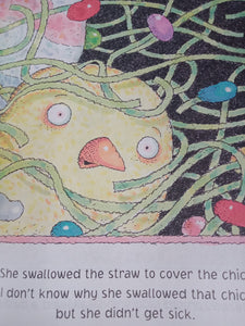 There Was An Old Lady Who Swallowed A Chick! by Lucille Conlandro - Books for Less Online Bookstore