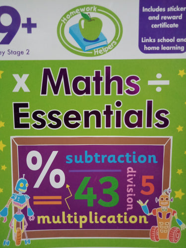 Maths Essentials Make Home Learning Fun! - Books for Less Online Bookstore