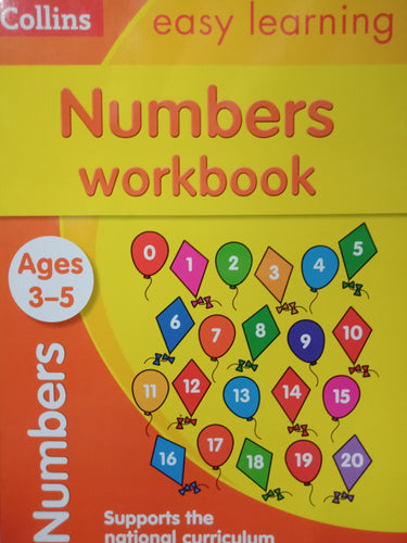 Collins Easy Learning Numbers Workbook - Books for Less Online Bookstore