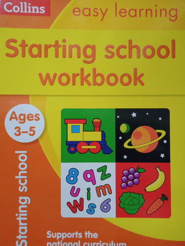 Collins Easy Learning Starting School Workbook - Books for Less Online Bookstore