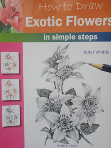 How To Draw Exotic Flowers In Simple Steps