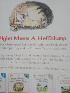 Piglet Meets A Heffalump by A.A Milne