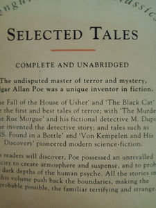 Selected Tales by Edgar Allan Poe