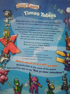 Sing And Learn: Times Tables