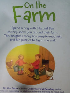 Usborne First Reading On The Farm by Susanna Davidson