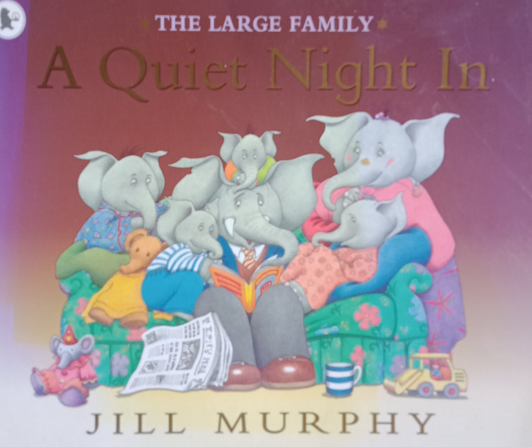 The Large Family : A Quiet Night In by Jill Murphy - Books for Less Online Bookstore