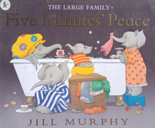 Load image into Gallery viewer, The Large Family : Five Minutes&#39; Peace by Jill Murphy - Books for Less Online Bookstore