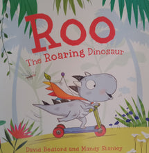 Load image into Gallery viewer, Roo The Roaring Dinosaur by David Bedford
