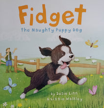 Load image into Gallery viewer, Fidget The Naughty Puppy Dog by Susue Linn - Books for Less Online Bookstore