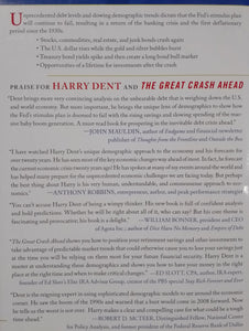 The Great Crash Ahead by Harry S. Dent, Jr. - Books for Less Online Bookstore