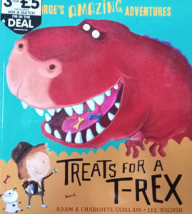 Treats For T-rex by Adam & Charlotte Guillain WS - Books for Less Online Bookstore