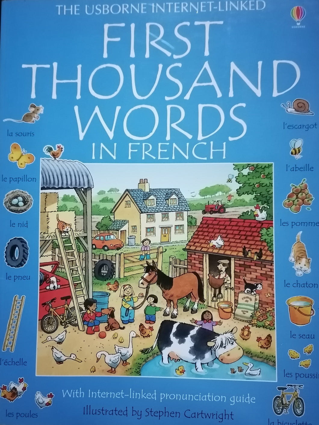 The Usborne Internet-Linked First Thousand Words In French By Heather Amery