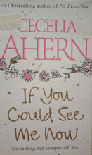 Load image into Gallery viewer, If You Could See Me Now by Cecelia Ahern