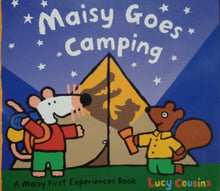 Load image into Gallery viewer, Maisy Goes Camping by lucy Cousins WS