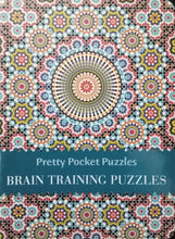 Load image into Gallery viewer, Pretty Pocket Puzzles Brain Training Puzzles