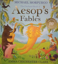 Load image into Gallery viewer, The Orchard Book of Aesop&#39;s Fables by Michael Morpugo