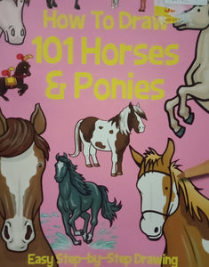 How To Draw 101 Horses & Ponies