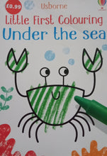 Load image into Gallery viewer, Usborne Little First Colouring : Under The Sea